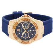 Guess Women’s Quartz Blue Silicone Strap Blue Dial 38mm Watch W1053L1