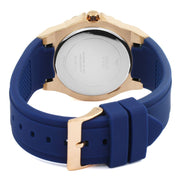 Guess Women’s Quartz Blue Silicone Strap Blue Dial 38mm Watch W1053L1