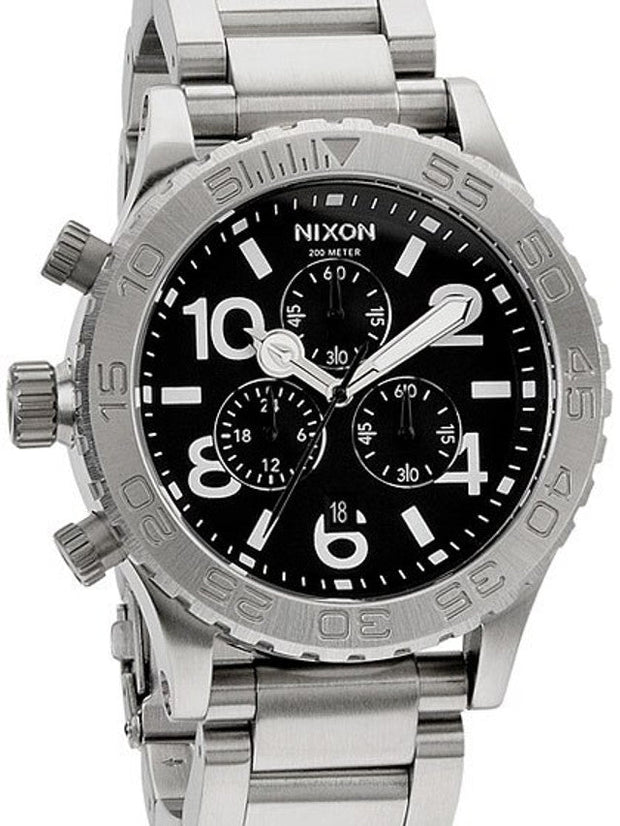 Nixon 42-20 Chrono Watch with Timer Functions and Left Side Pushers and Crown #A037-000