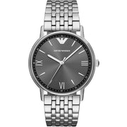 Emporio Armani Men’s Quartz Stainless Steel Grey Dial 41mm Watch AR11068