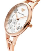 Emporio Armani Women’s Quartz Stainless Steel Silver 32mm Watch AR11108