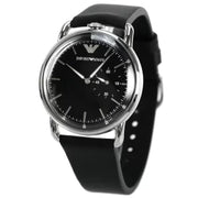 Emporio Armani Men’s Quartz Leather Strap Black Dial 42mm Watch AR11336