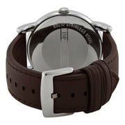 Emporio Armani Men’s Quartz Leather Strap Brown Dial 41mm Watch AR1729