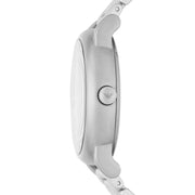 Emporio Armani Men’s Automatic Silver Stainless Steel Black Dial 43mm Watch AR60021
