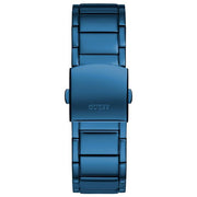 Guess Men’s Quartz Blue Stainless Steel Blue Dial 42mm Watch GW0387G4