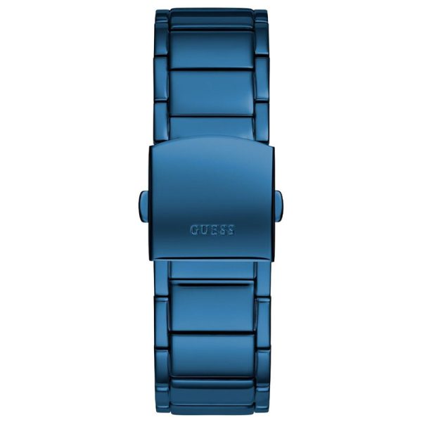 Guess Men’s Quartz Blue Stainless Steel Blue Dial 42mm Watch GW0387G4