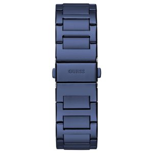 Guess Men’s Quartz Blue Stainless Steel Blue Dial 42mm Watch GW0631G3
