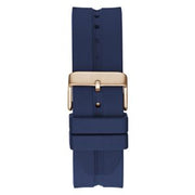 Guess Men’s Quartz Blue Silicone Strap Blue Dial 42mm Watch GW0637G3