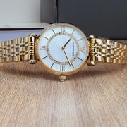 Emporio Armani Women’s Analog Stainless Steel Mother of Pearl Dial 32mm Watch AR1907