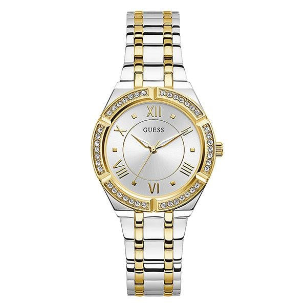 Guess Women’s Quartz Stainless Steel Silver Dial 36mm Watch GW0033L4