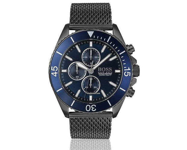 Hugo Boss Men’s Chronograph Quartz Stainless Steel Strap 48mm Watch 1513702