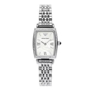 Emporio Armani Women’s Analog Quartz Stainless Steel White Dial 26mm Watch AR11405