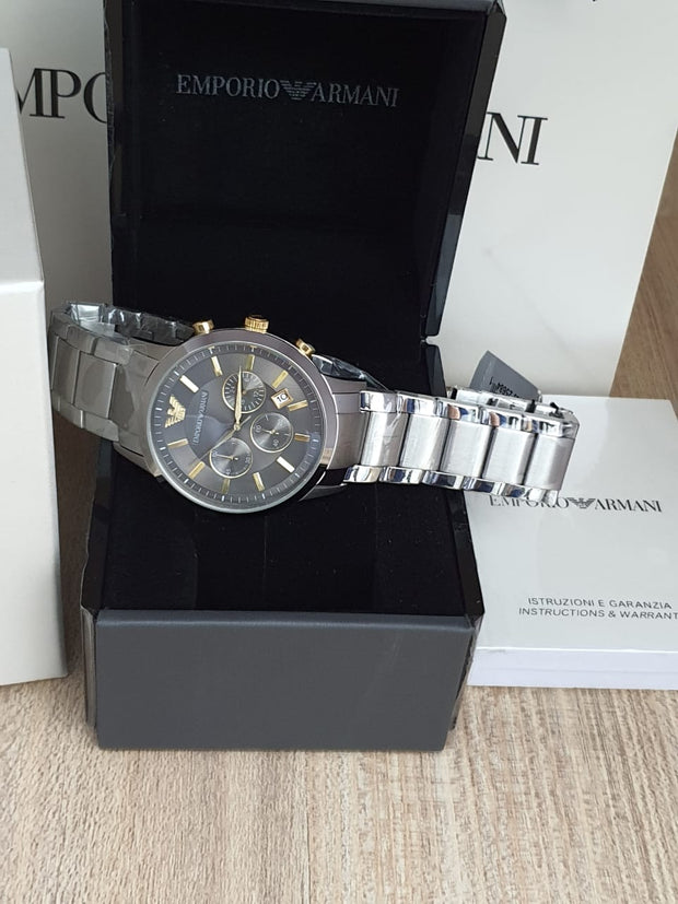 Emporio Armani Men’s Quartz Stainless Steel 43mm Watch AR11047