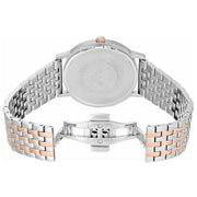 Emporio Armani Men’s Quartz Stainless Steel Silver Dial 40mm Watch AR11093
