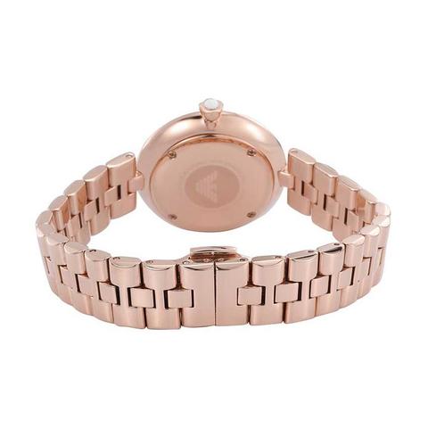 Emporio Armani Women’s Analog Stainless Steel Mother of Pearl Dial 32mm Watch AR11196