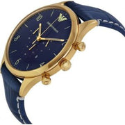 Emporio Armani Men’s Quartz Leather Strap Blue Dial 43mm Watch AR1862