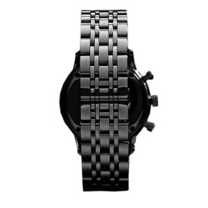 Emporio Armani Men’s Chronograph Quartz Stainless Steel Black Dial 38mm Watch AR1934