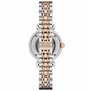Emporio Armani Women’s Automatic (Meccanico) Stainless Steel Silver Dial 32mm Watch AR1992
