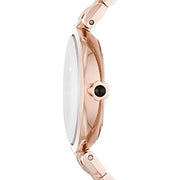 Emporio Armani Women’s Analog Stainless Steel Black Dial 32mm Watch AR11197