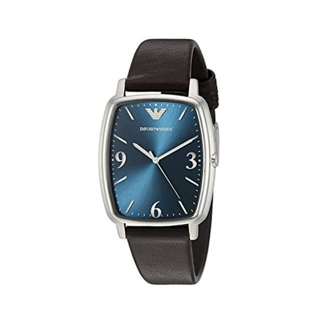 Emporio Armani Men’s Leather Band 37mm Watch AR2491