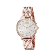 Emporio Armani Women’s Analog Stainless Steel Mother of Pearl Dial 32mm Watch AR11006