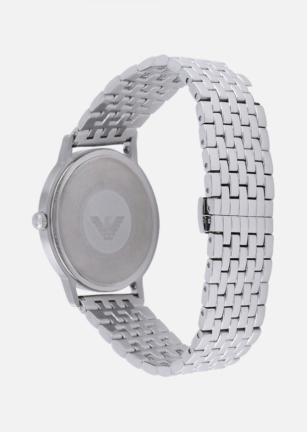 Emporio Armani Men’s Quartz Stainless Steel Grey Dial 41mm Watch AR11068