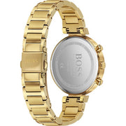 Hugo Boss Women’s Quartz Stainless Steel Gold Dial 36mm Watch 1502532