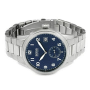 Hugo Boss Men’s Quartz Stainless Steel Blue Dial 44mm Watch 1513707