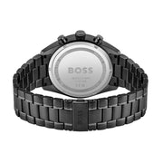 Hugo Boss Men’s Chronograph Quartz Stainless Steel Black Dial 44mm Watch 1513960