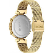 Hugo Boss Women’s Quartz Stainless Steel Silver Dial 36 Watch 1502552