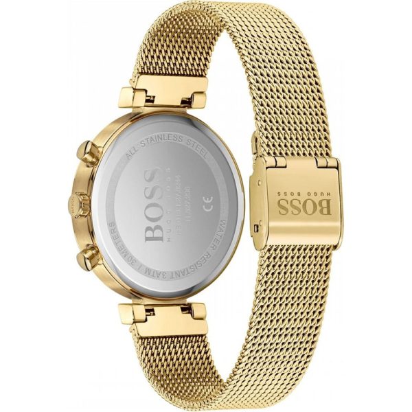Hugo Boss Women’s Quartz Stainless Steel Silver Dial 36 Watch 1502552