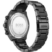 Hugo Boss Men’s Chronograph Quartz Stainless Steel Blue Dial 48mm Watch 1513743