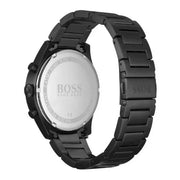 Hugo Boss Men’s Chronograph Quartz Stainless Steel Black Dial 44mm Watch 1513714