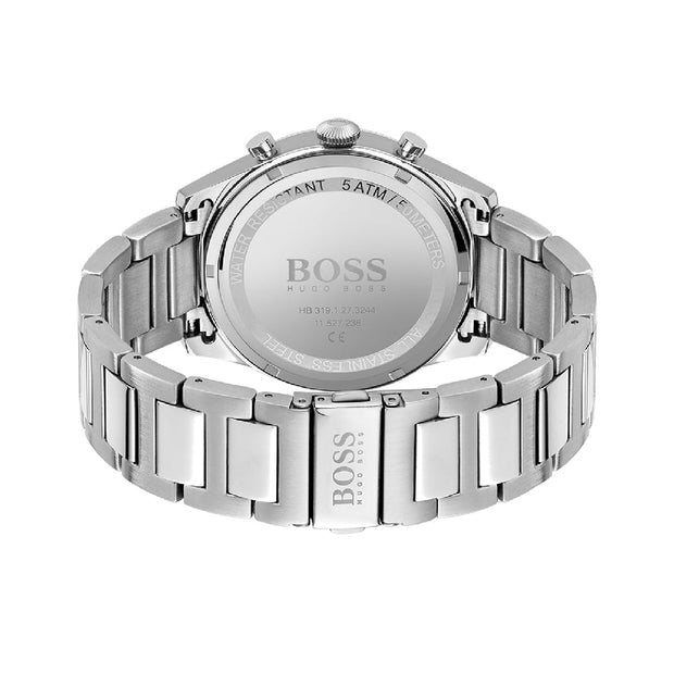 Hugo Boss Men’s Quartz Stainless Steel Blue Dial 44mm Watch 1513867