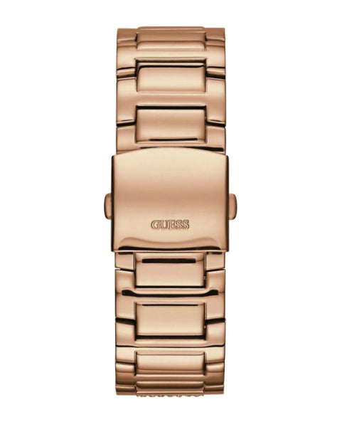 Guess Men’s Quartz Rose Gold Stainless Steel Rose Gold Dial 48mm Watch W0799G3