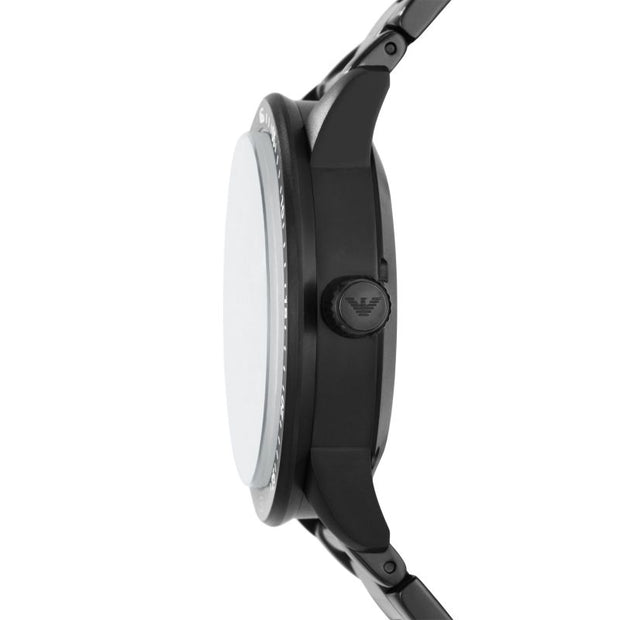 Emporio Armani Men’s Automatic Stainless Steel Black Dial 43mm Watch AR60054